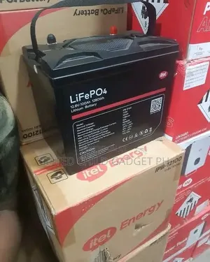 Itel 1.2KWh 12V Lithium Battery 100Ah 1200Wh