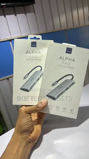 WiWU Alpha 7-in-1 USB-C Hub (A731HP)