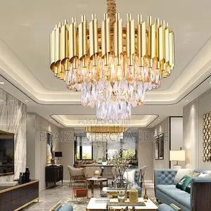 Modern Crystal Chandeliers Crystal Pendant Light 300mm 400mm 800mm