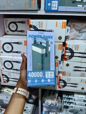 Remax Powerbank 40,000mah Colorful LED Fast Charging
