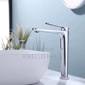 Chrome Countertop Basin Mixer Tap