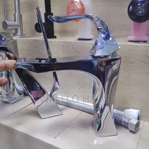 Chrome Twist Washing Hand Mixer