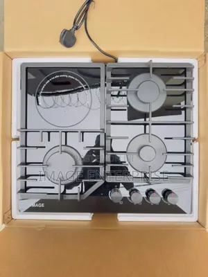 IMAGE 4burner Gas Knob(3gas 1electric) | 60cm Inbuilt Cabinet Cooker