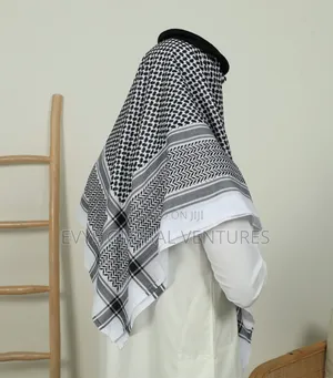 Original Handcrafted in Palestine, Arabic Keffiyeh Scarf