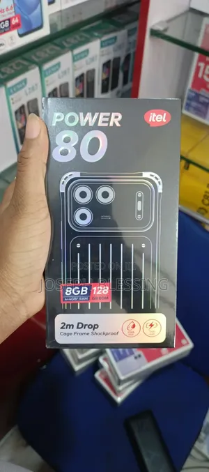 New Itel Power 80 128 GB Gray