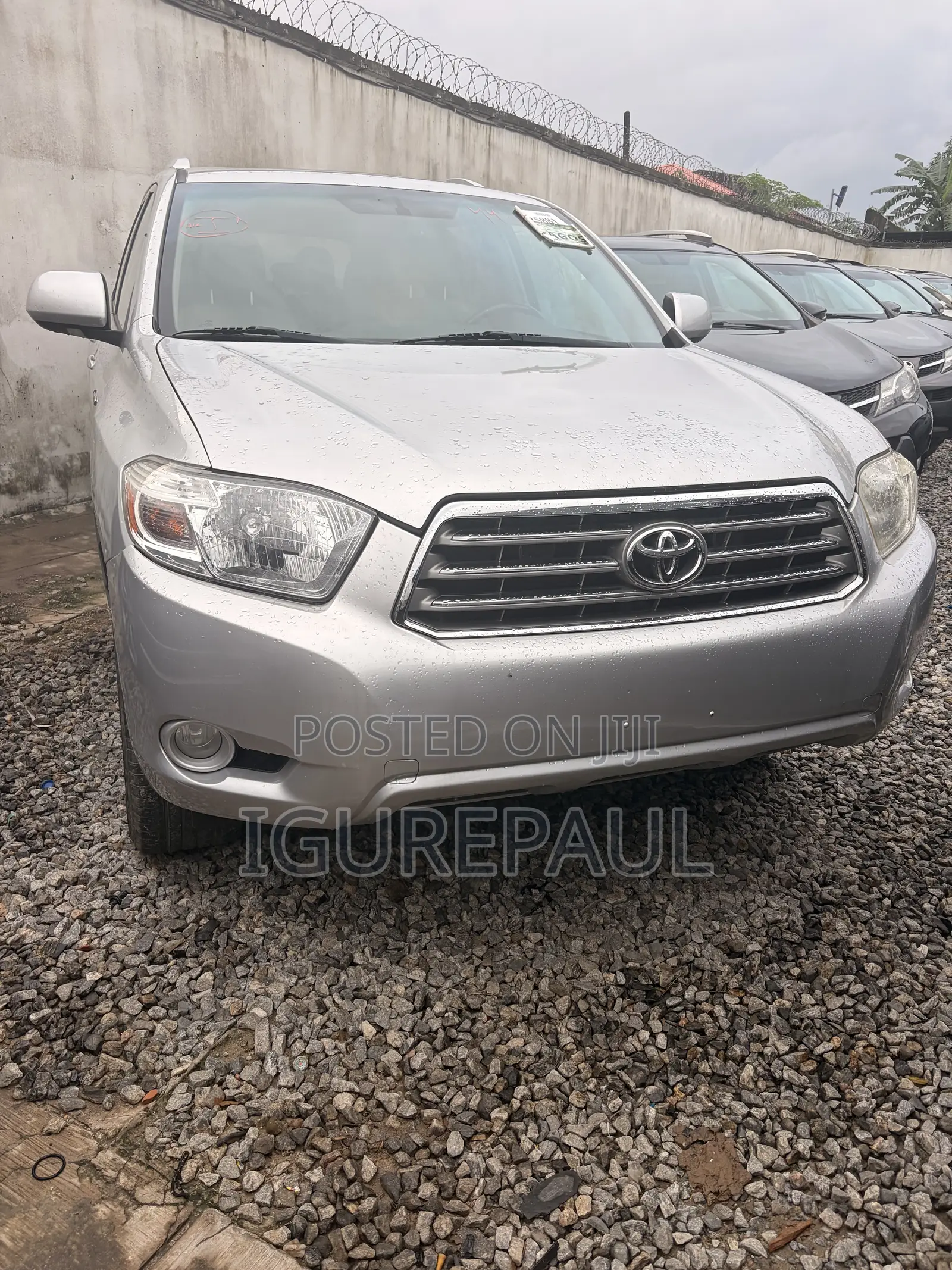 Toyota Highlander 4x4 2008 Silver