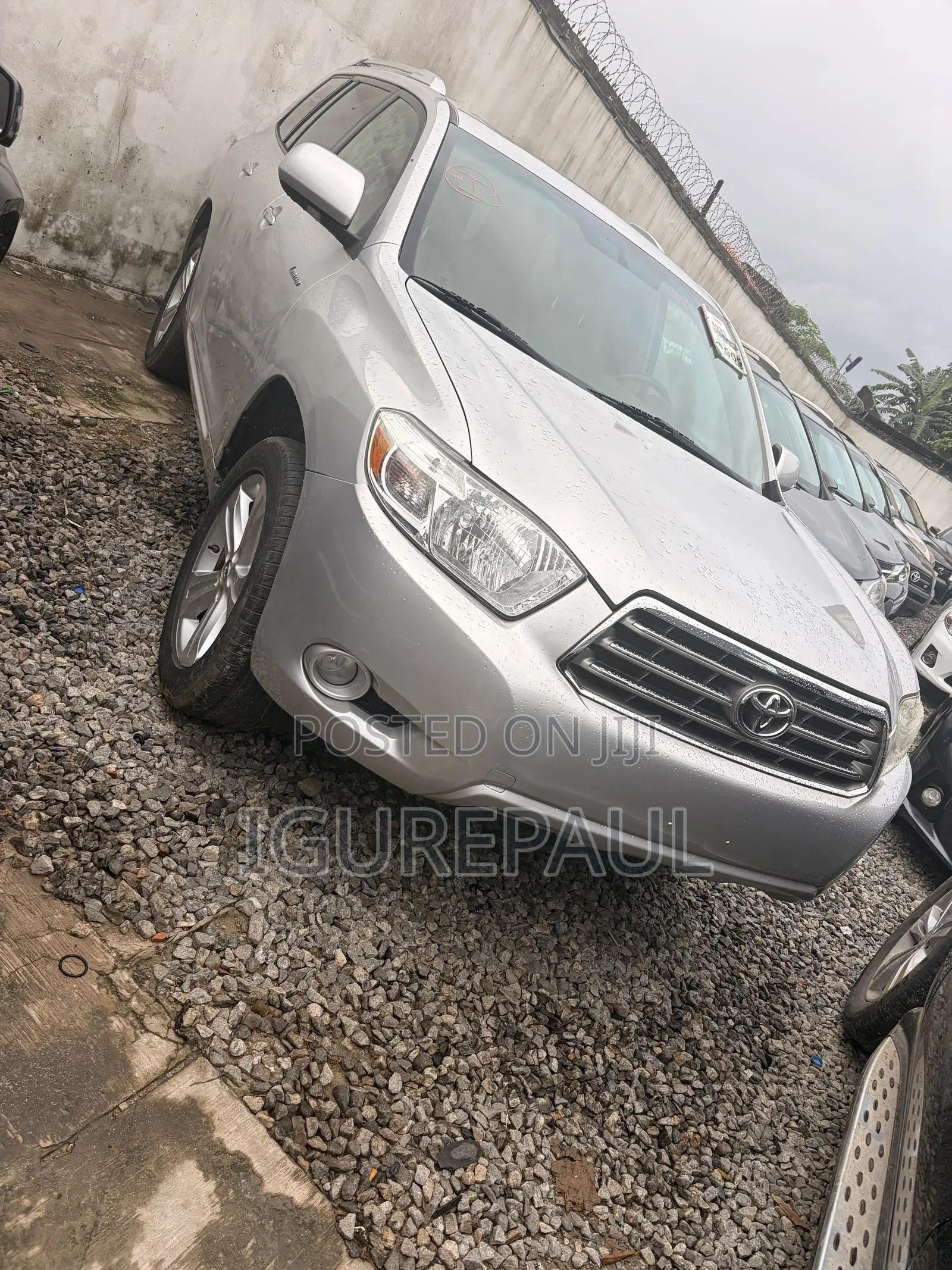 Toyota Highlander 4x4 2008 Silver