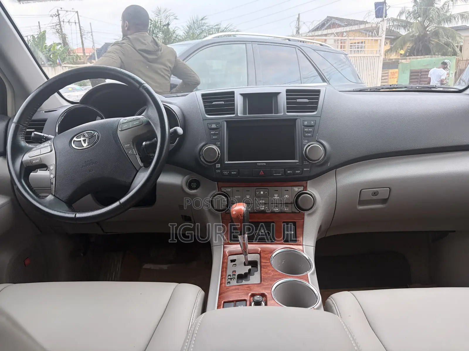 Toyota Highlander 4x4 2008 Silver