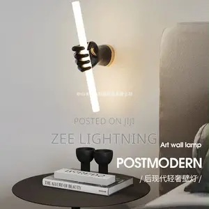 Hand of God Wall Bracket With Led Tube