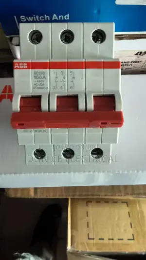 100amps 3pole Main Control ABB