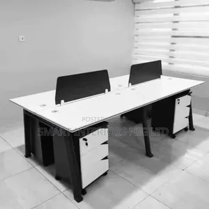 Premium Modular Office Workstation – Modern, Durable Space-Saving