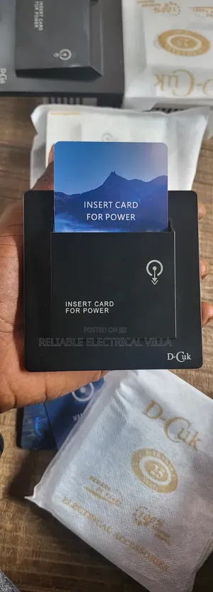Energy Power Control Card Switch