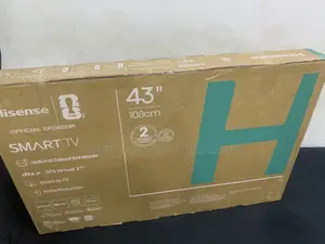 Hisense 43-Inch Smart TV With Wi-Fi and HDMI Connectivity
