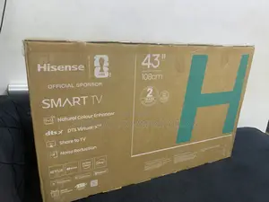 Hisense 43-Inch Smart TV With Vivid Colours and Dolby Audio