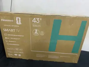 Hisense 43A4S Smart TV – 43inch Clear Picture, Powerful Sound