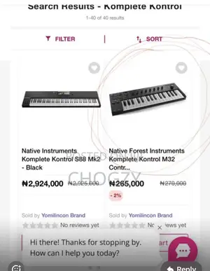 M32 Midi Controller Keyboard - Native Instruments Komplete Kontrol
