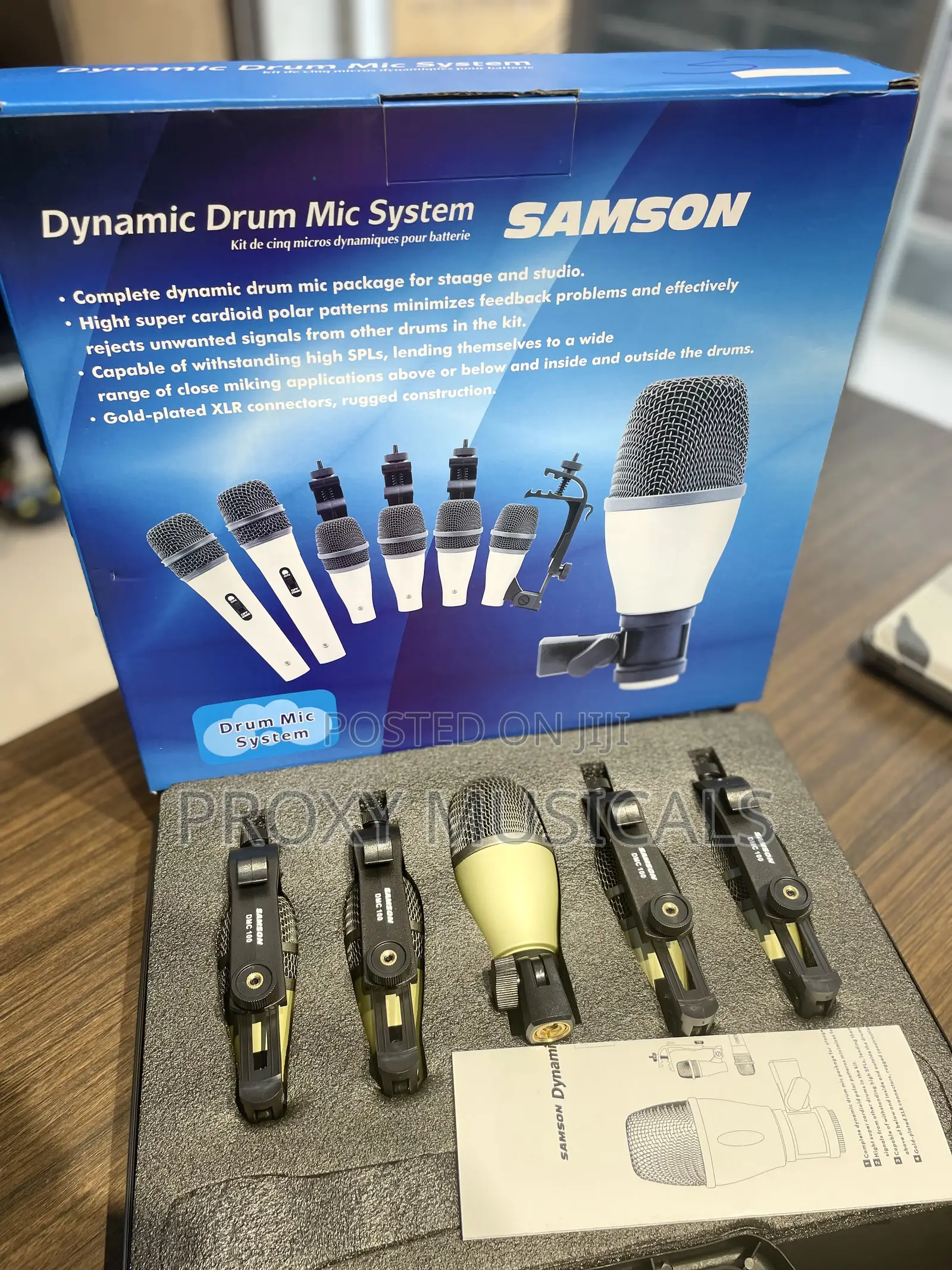 Samson 5Set Drum Microphone