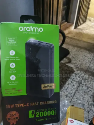 Araimo Type C Fast Charging 20000mAh