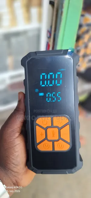 Car Battery Jumper, Flash Light, Pump, Power Bank
