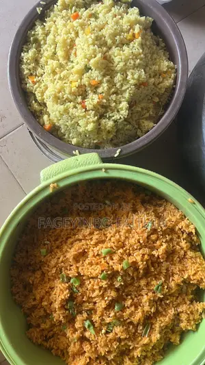 Jollof Rice and Fried Rice