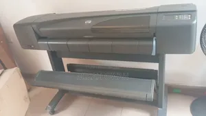 HP Designjet Plotter and a Scanner