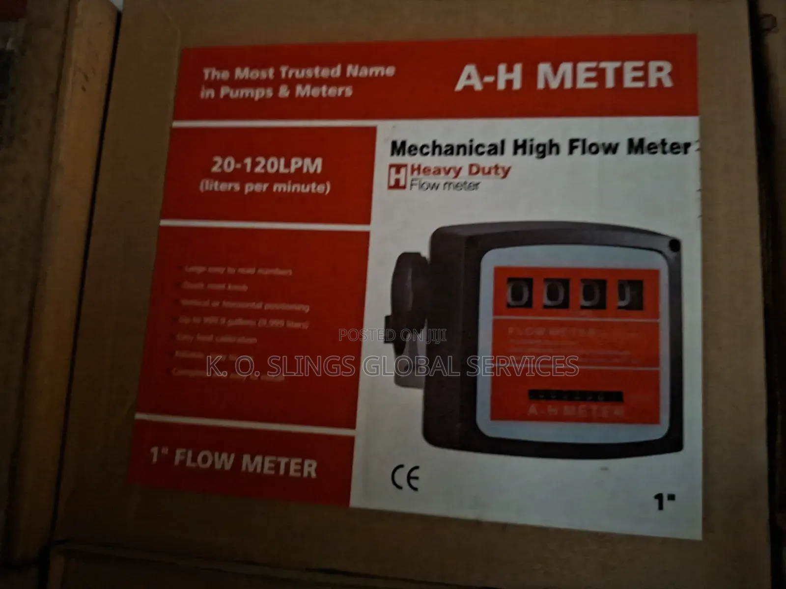 1" Mechanical High Mete