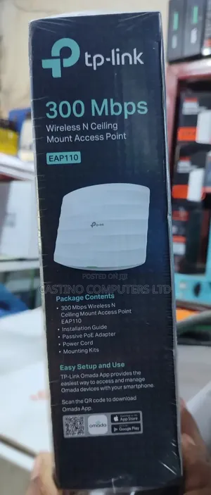 Tp_link Omada Ceiling Mount Access Point.