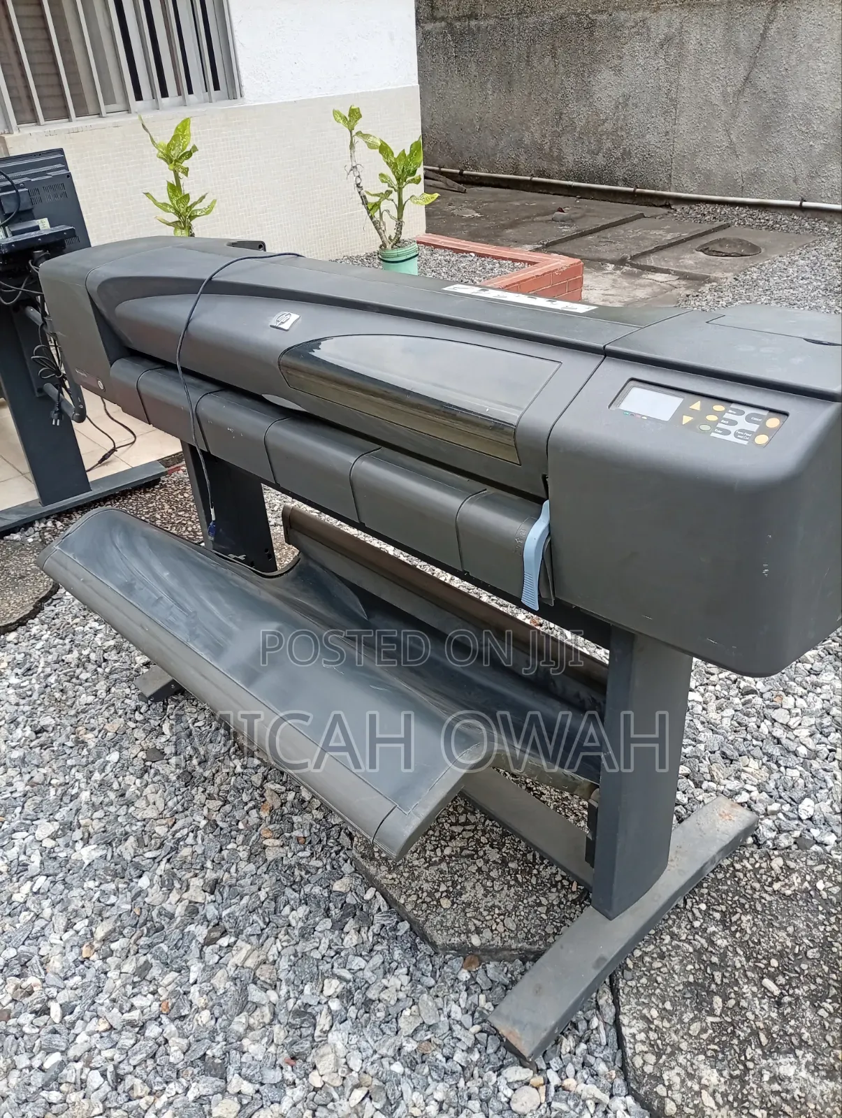 HP Designjet Plotter and a Scanner