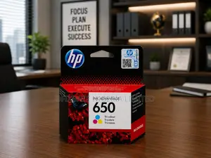 HP 650 Tri-Colour Ink Cartridge (CZ102AE)