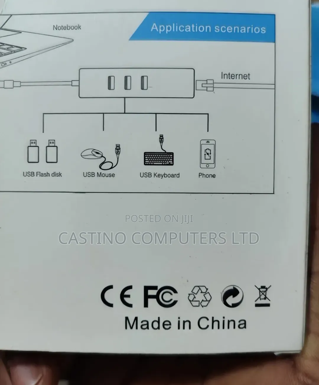 Mac Book Type C Converter Hub.