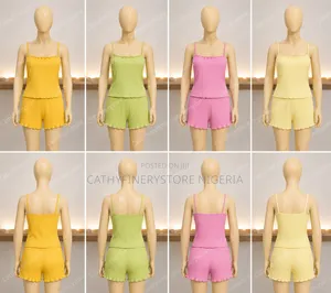 Girls Two Piece Camisole and Short Set