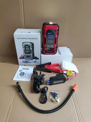 Portable Car Jump Starter Tire Inflator