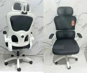 Complete Modern Office Desk & Ergonomic Chair Set