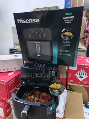 Hisense HO8AFBK1S1 – Premium Home 8LITRES Air Fryer