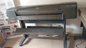 HP Designjet Plotter and a Scanner
