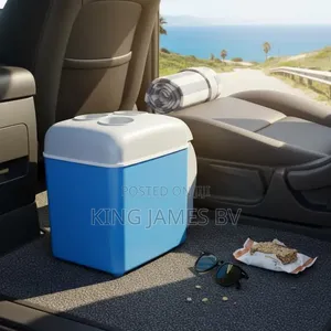 7.5L Mini Car Refrigerator – Portable Cooling Heating Box