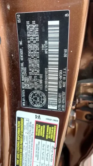 Toyota Venza 2010 Brown