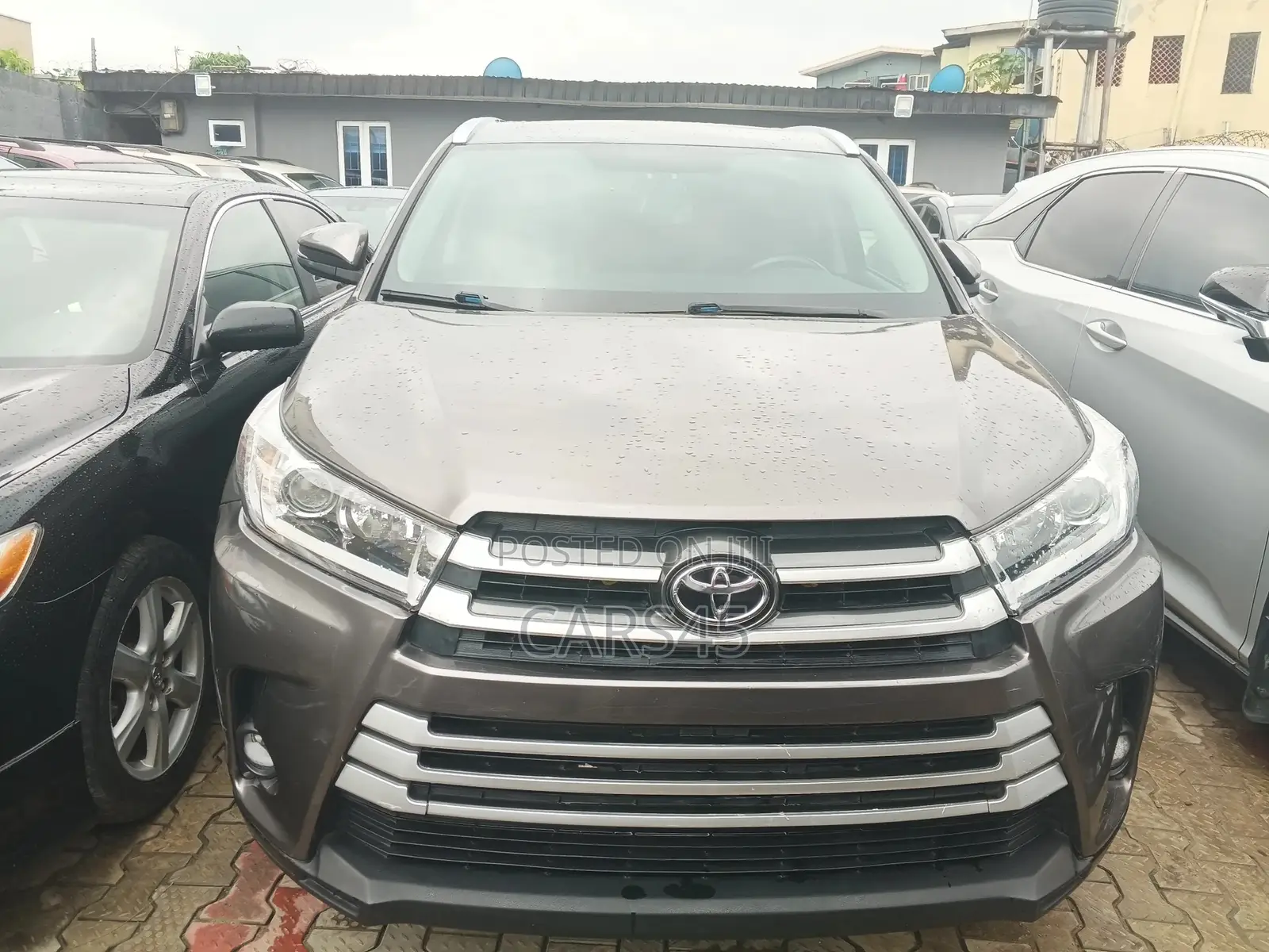 Toyota Highlander 2016 Gray