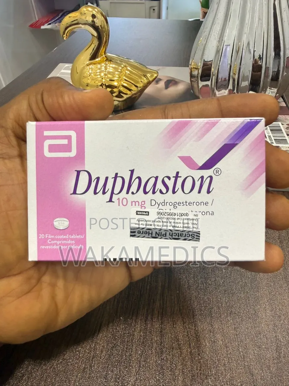 Duphaston 10mg (Dydrogesterone) - 20 Tablets