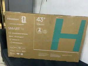 Hisense 43-Inch Smart TV – Clear Images and Smart Convenience