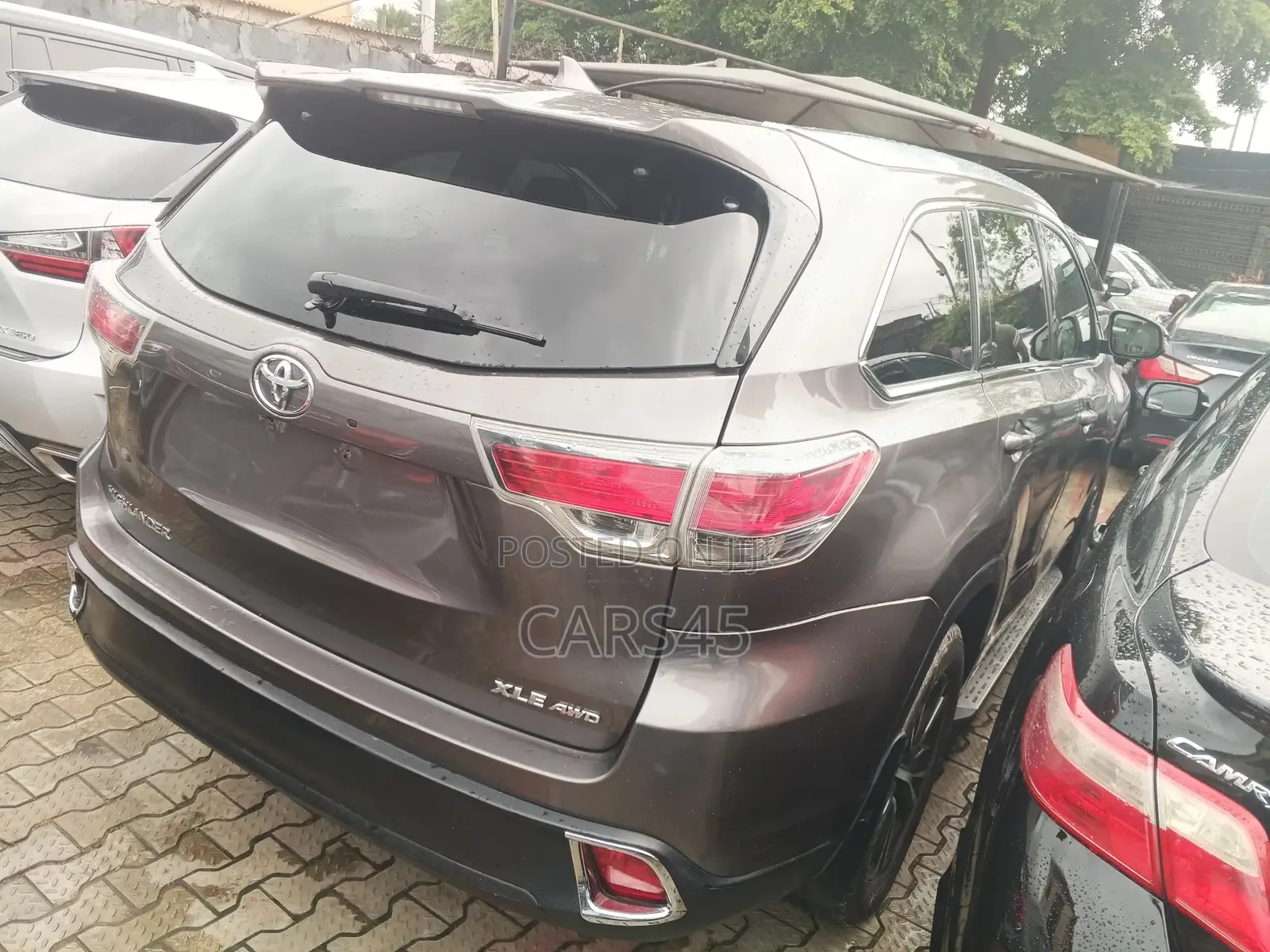 Toyota Highlander 2016 Gray