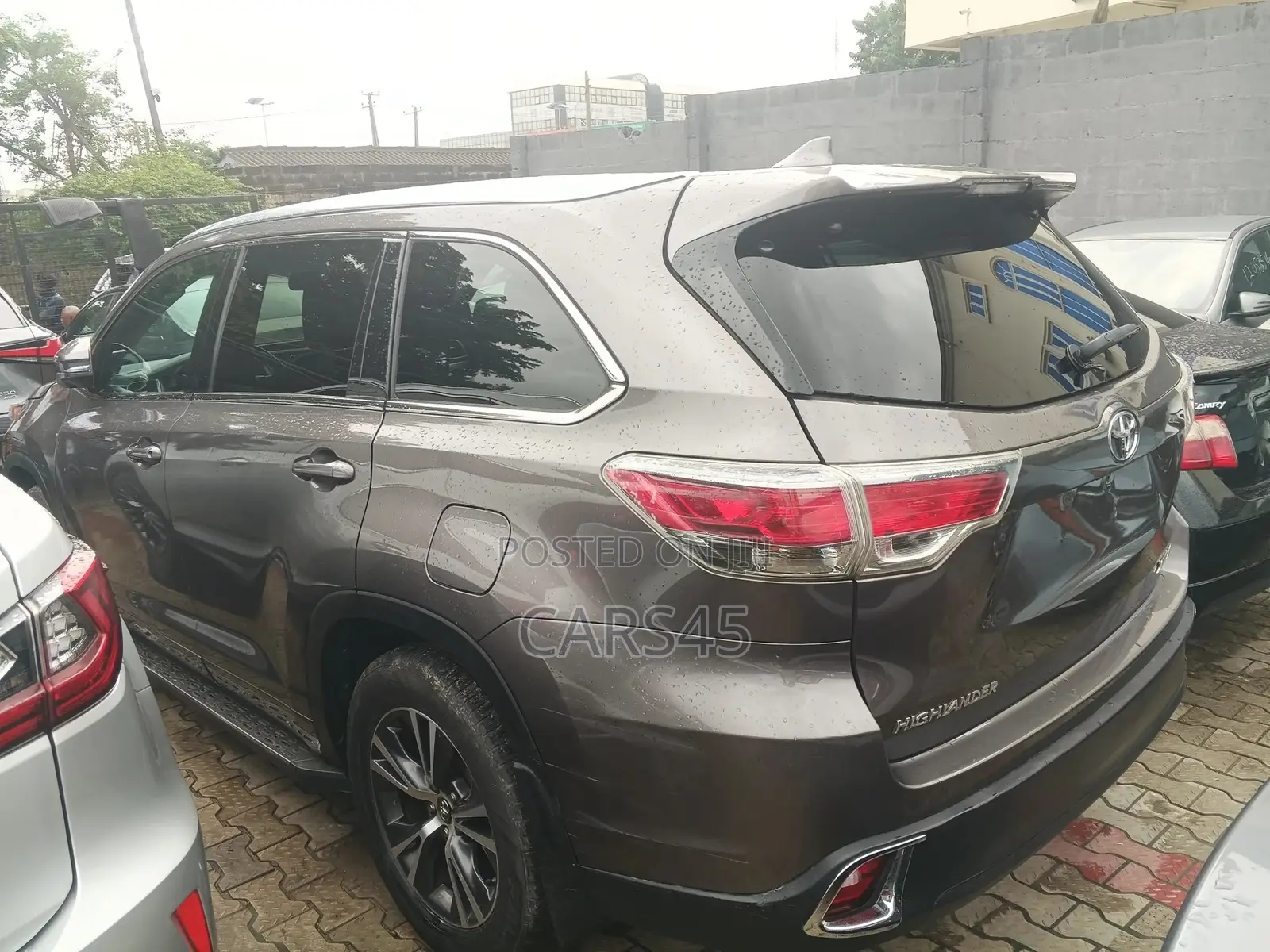 Toyota Highlander 2016 Gray