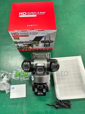 PTZ Solar Camera 3lens