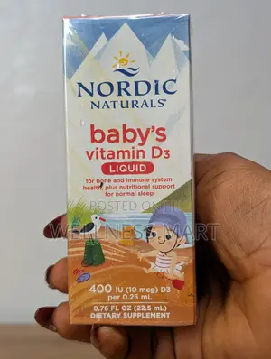 Nordic Naturals Baby's DHA + Vitamin D3 | Omega-3 Drops | 60ml | U.S.A