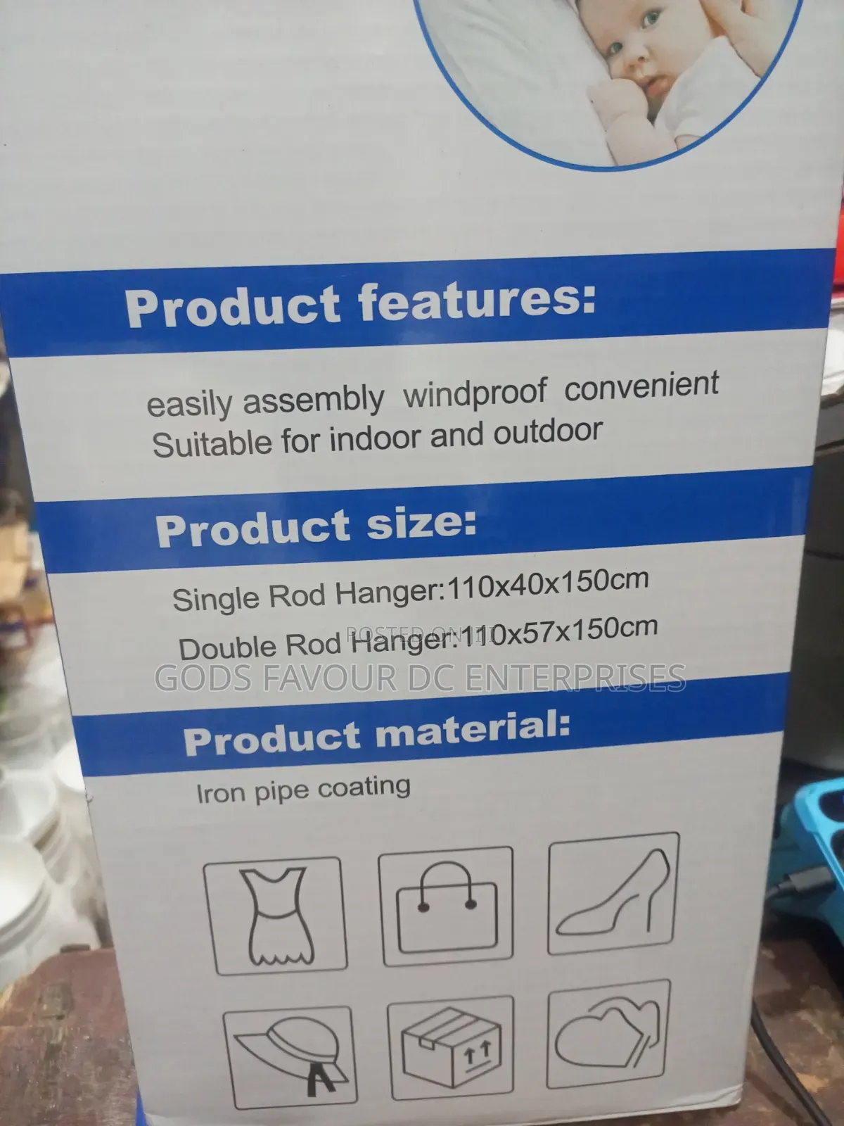 Multipurpose Double Hanger