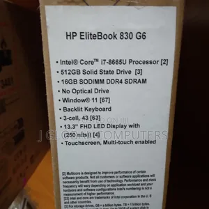New Laptop HP EliteBook 840 G6 16GB Intel Core i5 SSD 512GB