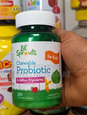Carlyle Kids Probiotic Chewables | Raspberry |180 Tablets