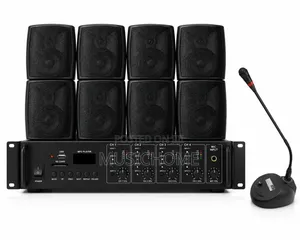 4 Zone Amplifier With 4 Sources, Microphone and Bluetooth