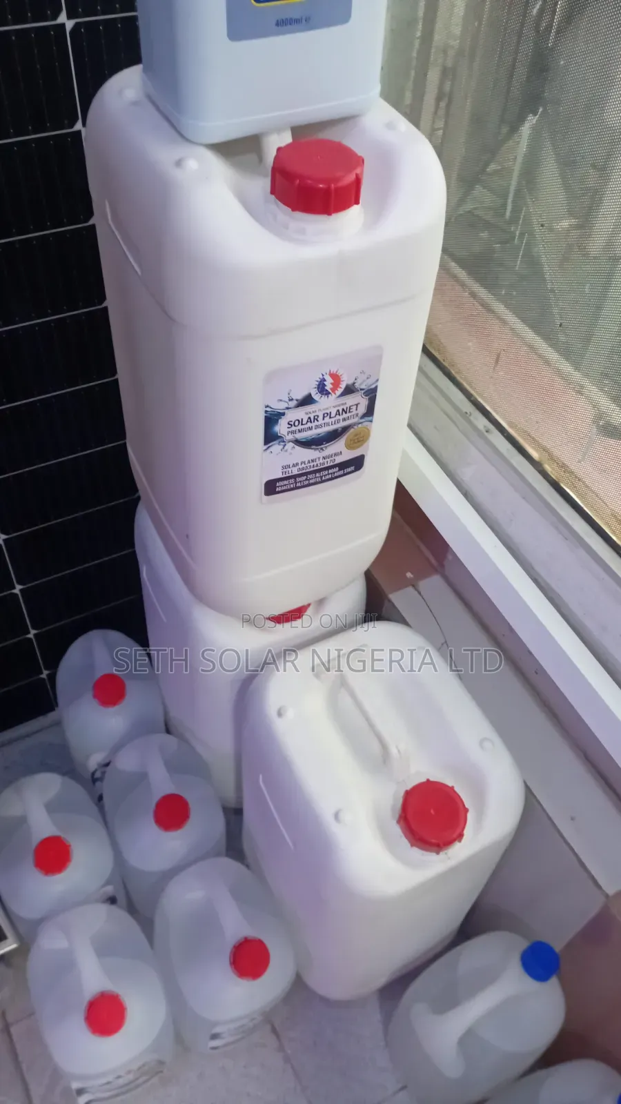Distilled Water/Electrolytes