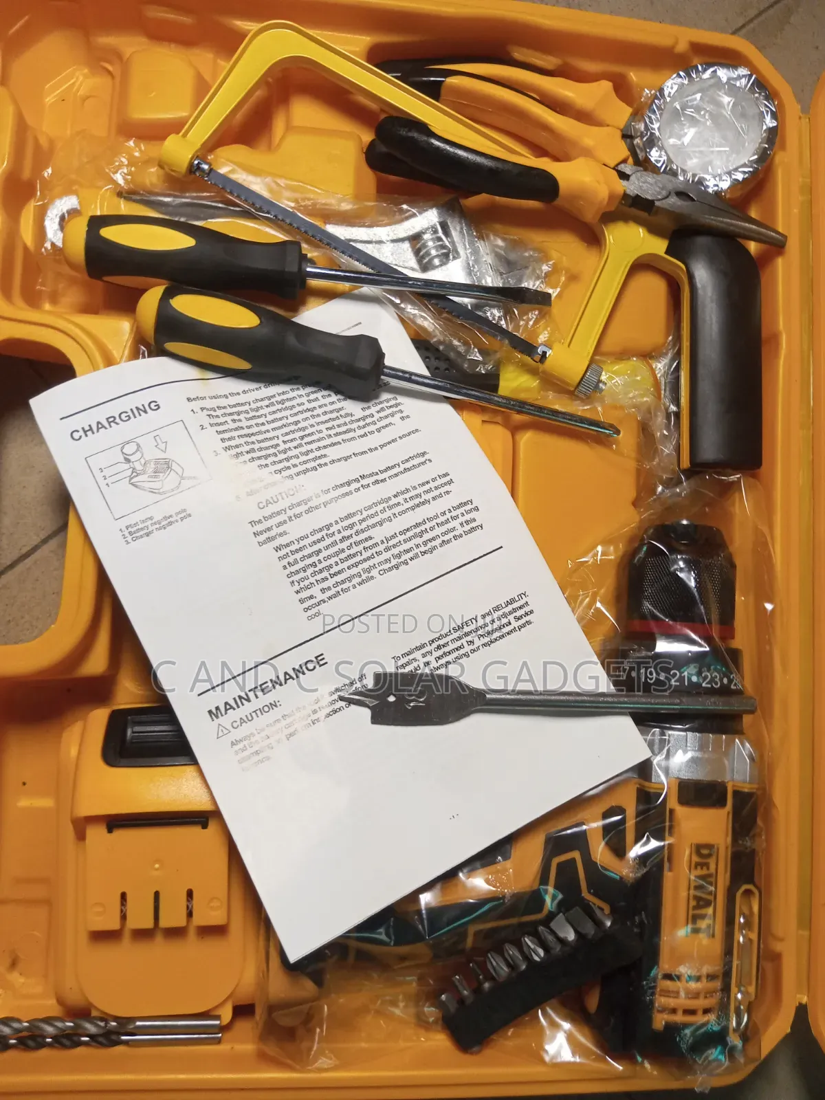 DeWalt Tool With Drill